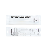Retractable Straw M.Gelato Amethyst P.Peach