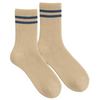 St. Michael School Beige Ankle Socks (3-pair pack)