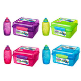 Sistema Lunch Cube With Skittle Bottle