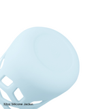 Silicone Jacket 32oz Powder Blue