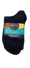 Garmmo Ankle Socks Navy (5-pair pack)