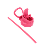 Straw Lid Flamingo