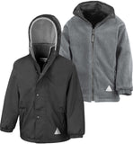 Reversible Stormdri Jacket RE160 Black/Grey